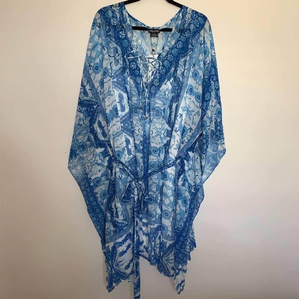 CITY CHIC Mykonos Tunic - Dress NWT - Picture 4 of 8